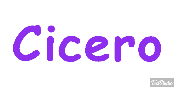 Cicero Text effect