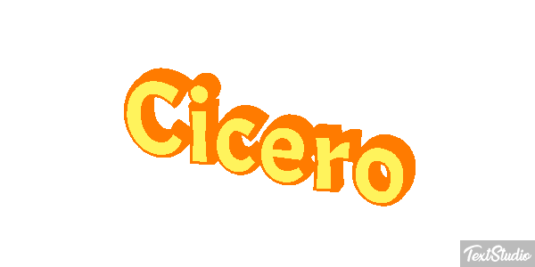 Cicero Text effect