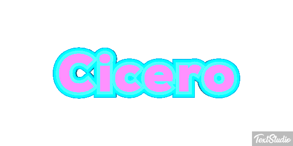 Cicero Text effect