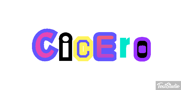 Cicero Text effect