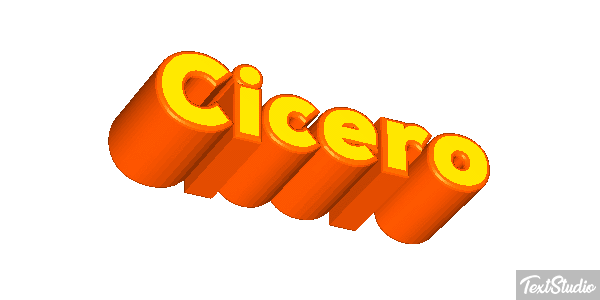 Cicero Text effect