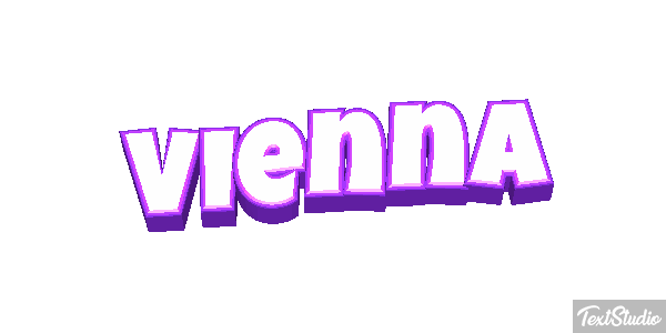 Vienna Efeito do texto