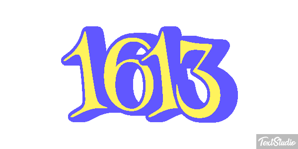 1613 Texteffekt
