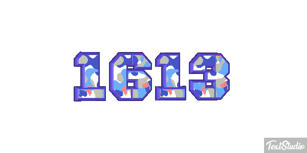 1613 Texteffekt