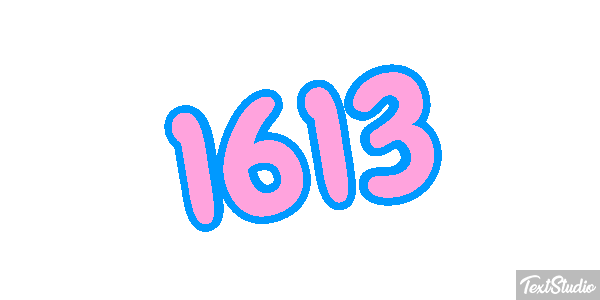 1613 Texteffekt