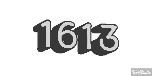 1613 Texteffekt