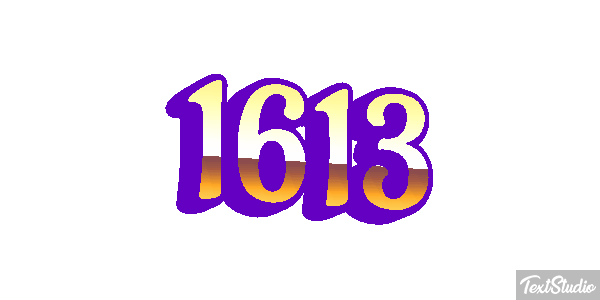 1613 Texteffekt