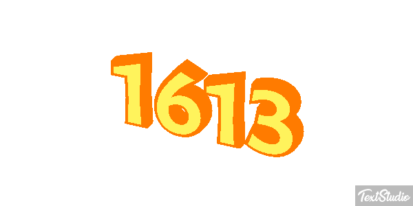 1613 Texteffekt