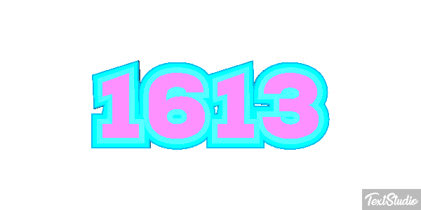 1613 Texteffekt