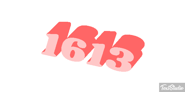 1613 Texteffekt