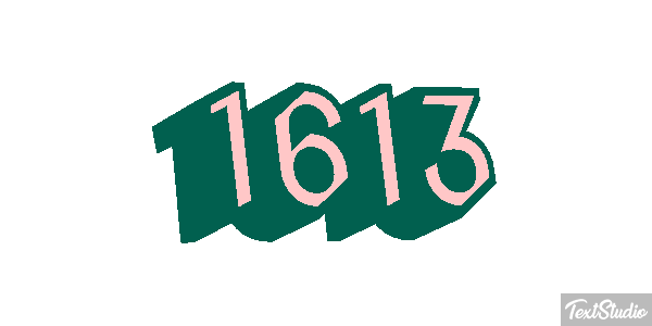 1613 Texteffekt