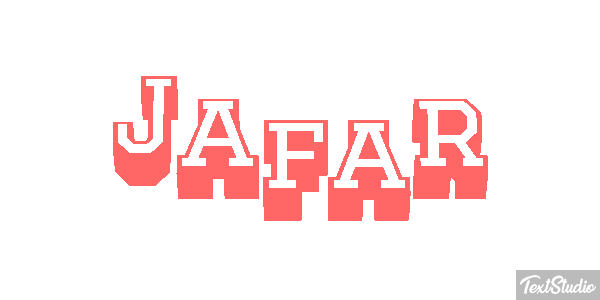 Jafar Efecto de texto