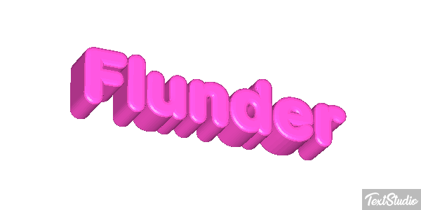 Flunder Texteffekt