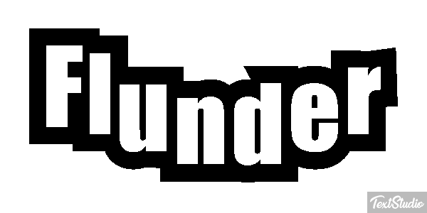 Flunder Texteffekt