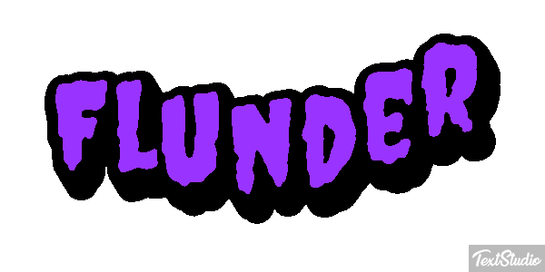 Flunder Texteffekt