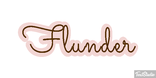 Flunder Texteffekt