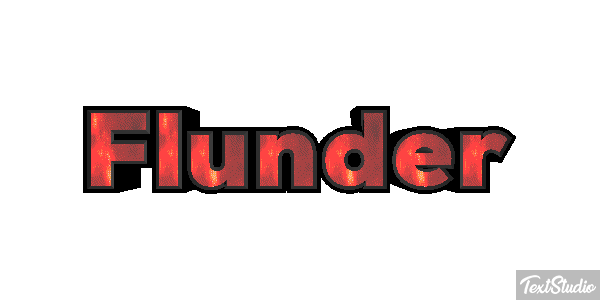 Flunder Texteffekt