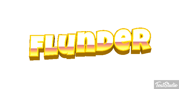 Flunder Texteffekt