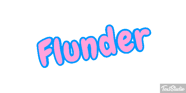 Flunder Texteffekt