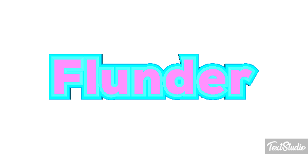 Flunder Texteffekt