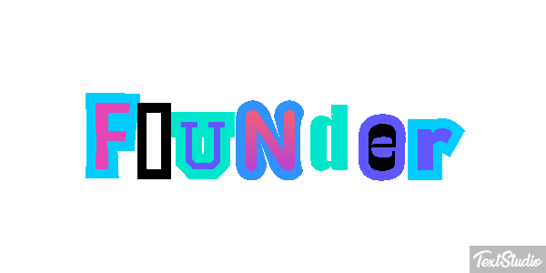Flunder Texteffekt