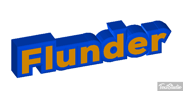 Flunder Texteffekt
