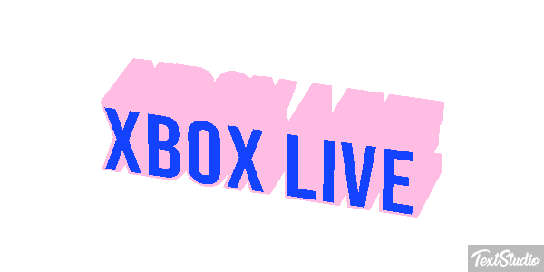 Xbox Live Texteffekt