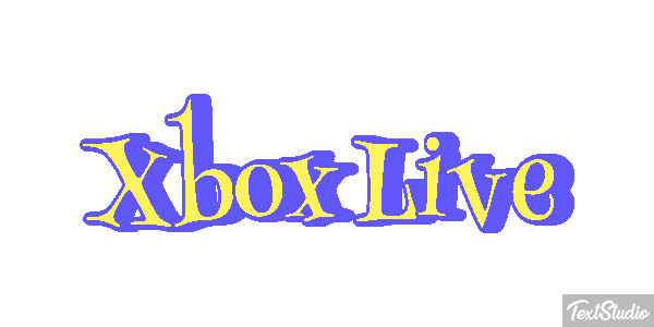 Xbox Live Texteffekt