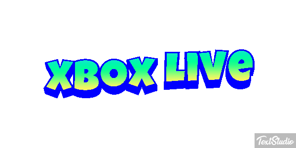 Xbox Live Texteffekt