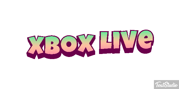 Xbox Live Texteffekt