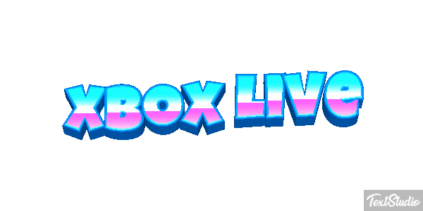 Xbox Live Texteffekt