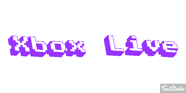 Xbox Live Texteffekt