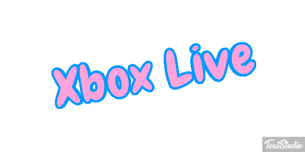 Xbox Live Texteffekt