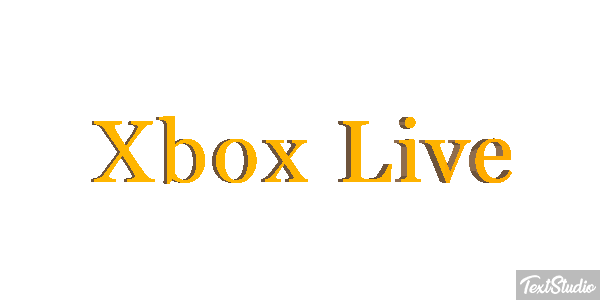 Xbox Live Texteffekt