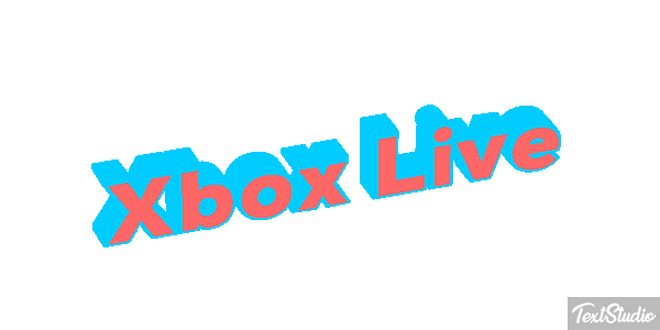 Xbox Live Texteffekt