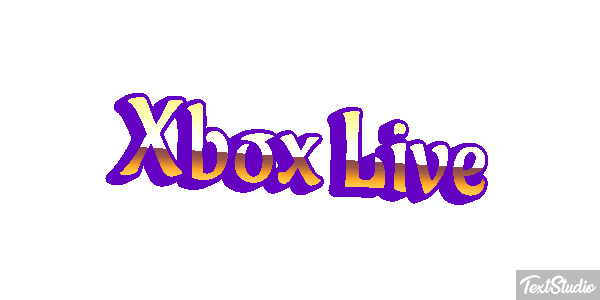 Xbox Live Texteffekt