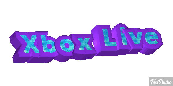 Xbox Live Texteffekt