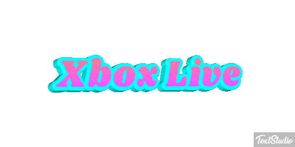 Xbox Live Texteffekt