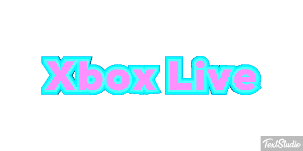 Xbox Live Texteffekt