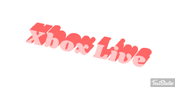 Xbox Live Texteffekt