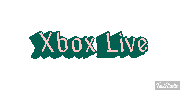 Xbox Live Texteffekt