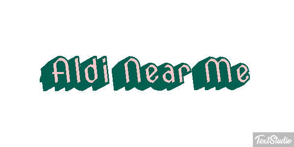 Aldi Near Me Effetto testo