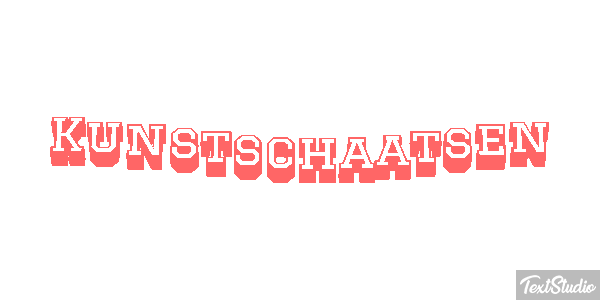 Kunstschaatsen Efecto de texto