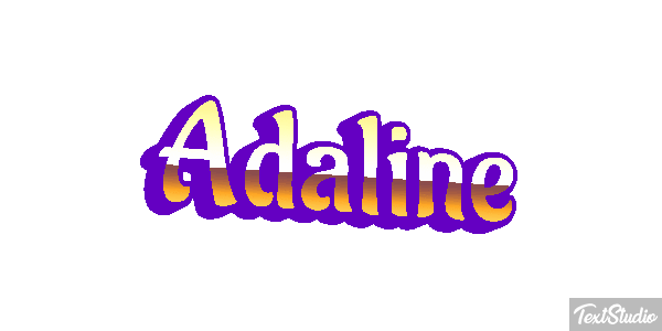 Adaline Effet de texte