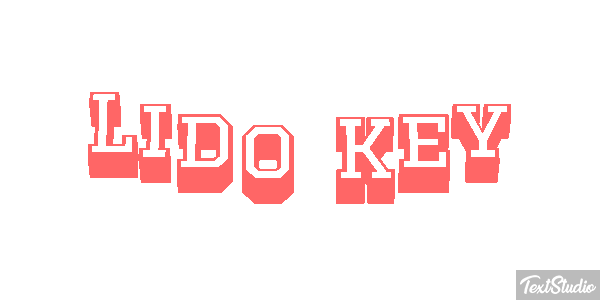 Lido Key Efekt tekstowy