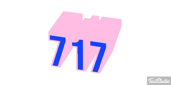 717 Text effect