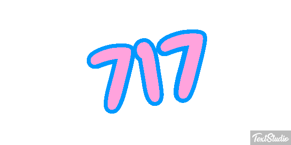 717 Text effect