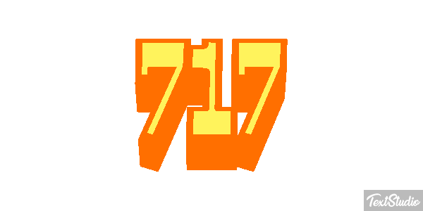 717 Text effect