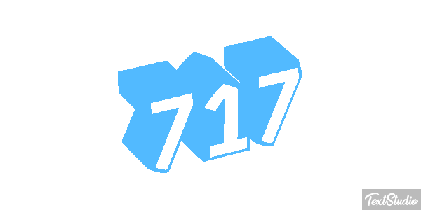 717 Text effect