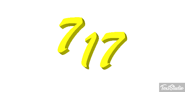 717 Text effect